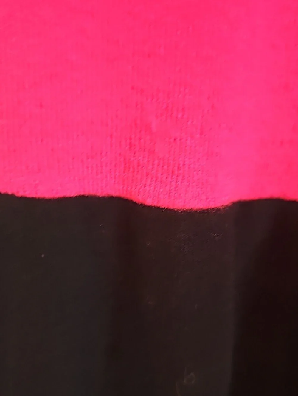 Milly Minis Hot Pink Black Colorblock Knit Dress With Cardigan Size 10
